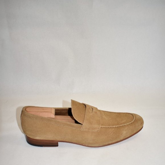 New! Gordon Rush Cartwright Penny Loafers Rust Brown Suede Size 11.5 DD284
